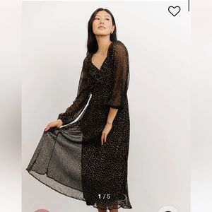 Stunning Black & Gold dress